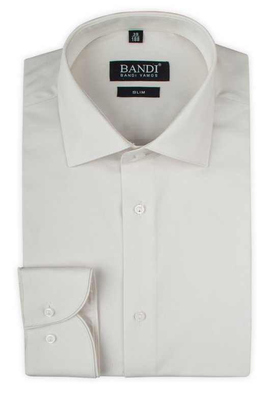 Pánská košile BANDI, model SLIM CATENA Cremo